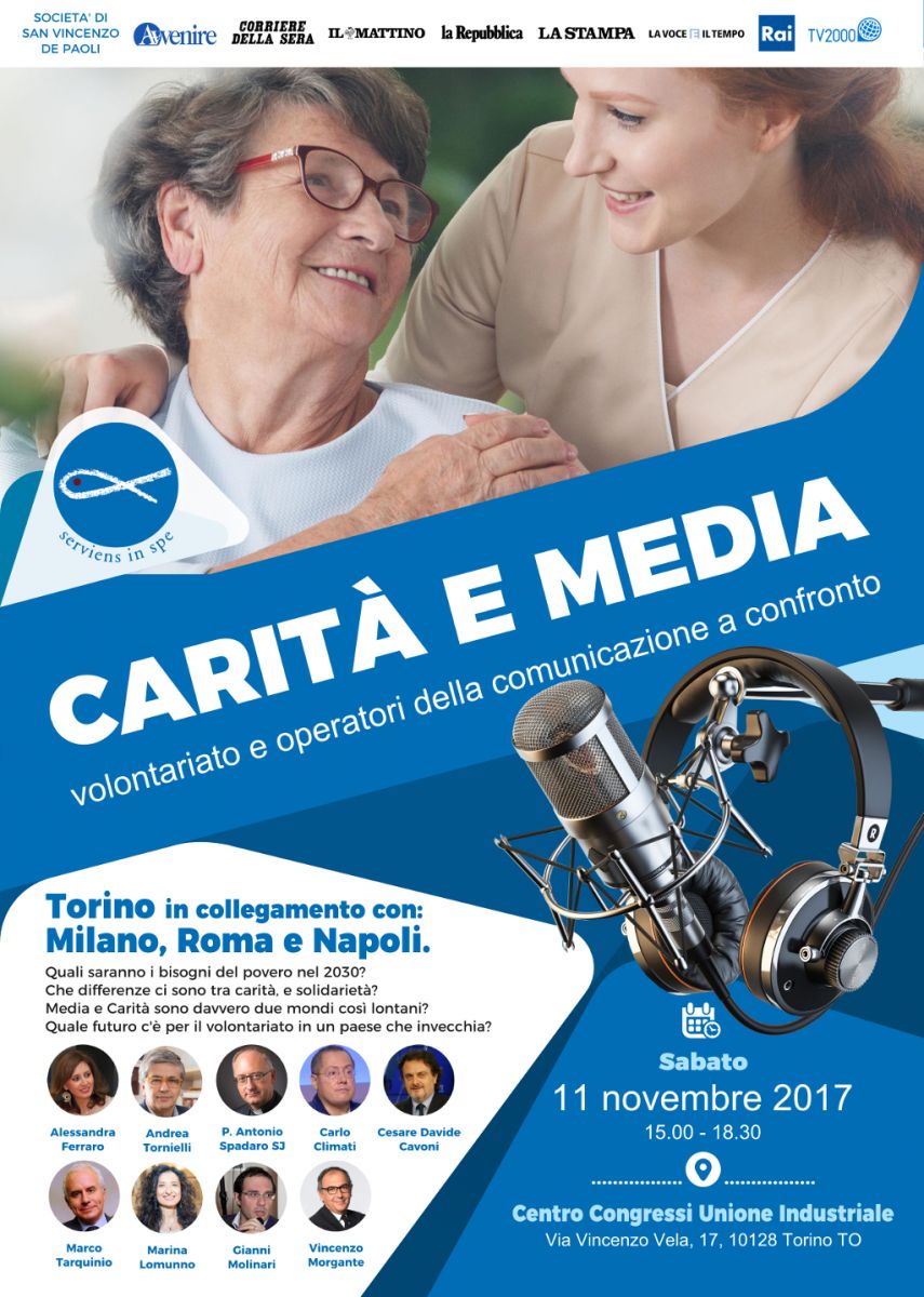 Carità e Media