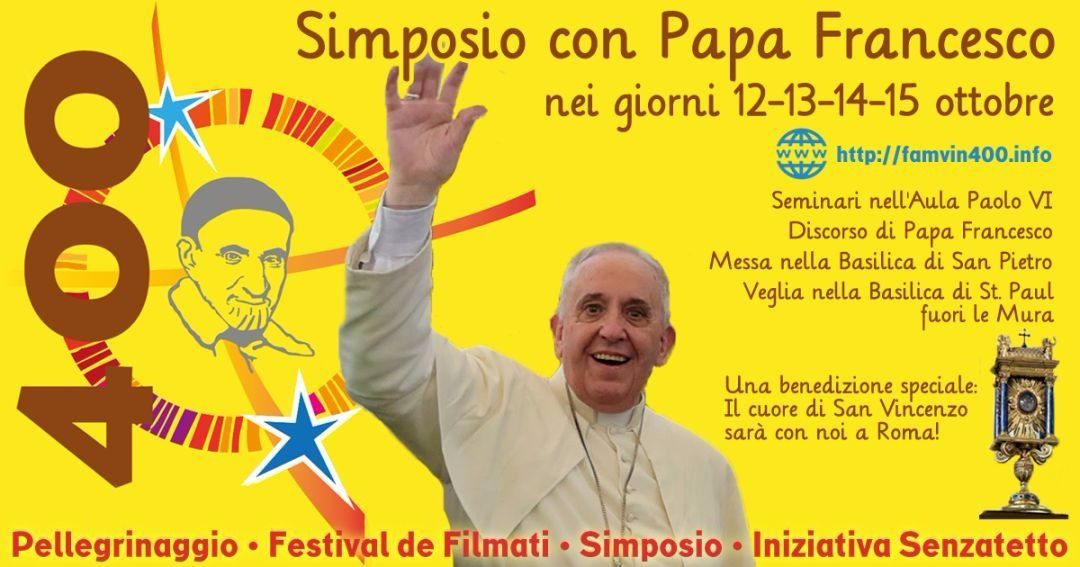 Papa Francesco ai vincenziani: adorare, accogliere, andare