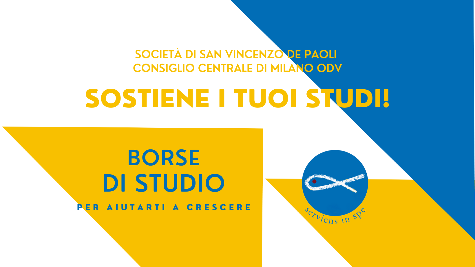 Le Borse di studio di Società di San Vincenzo De Paoli Milano