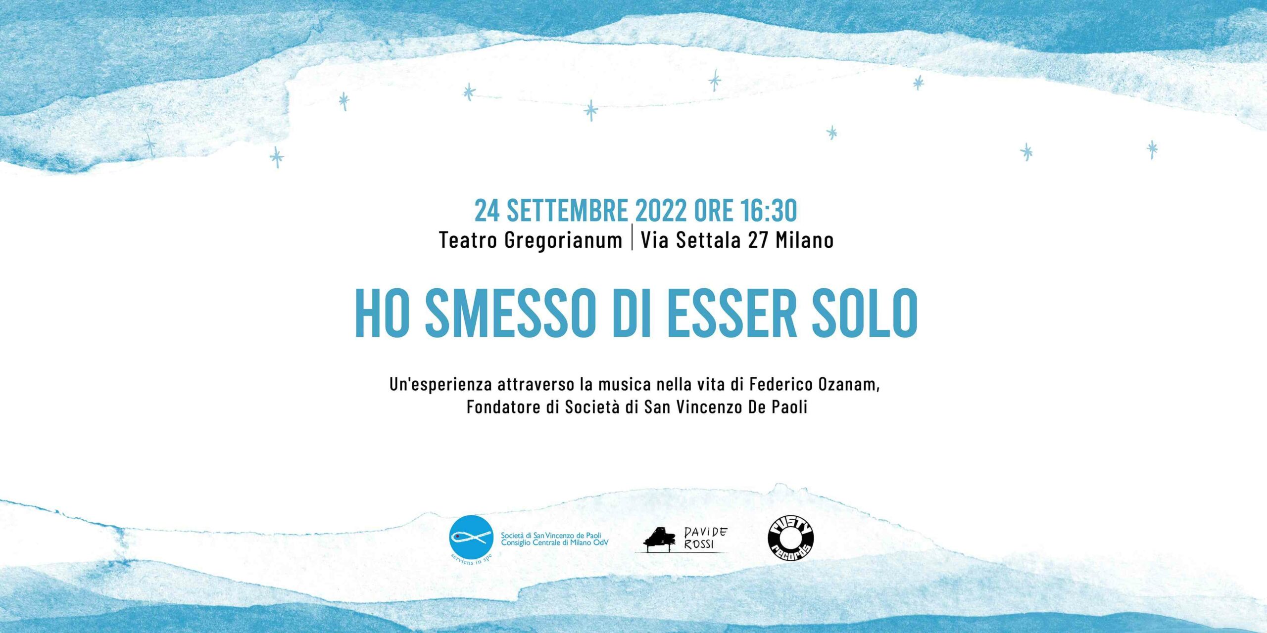 Con Federico "Ho smesso di esser solo"